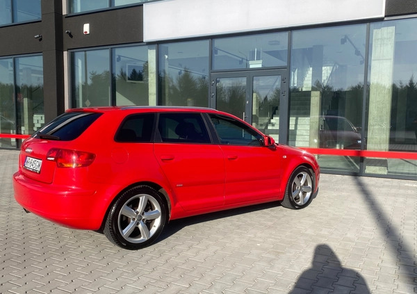 Audi A3 cena 25900 przebieg: 236500, rok produkcji 2007 z Radom małe 301
